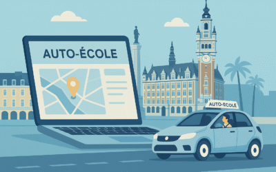 Pourquoi les auto-écoles de Lille misent sur leur site web en 2025
