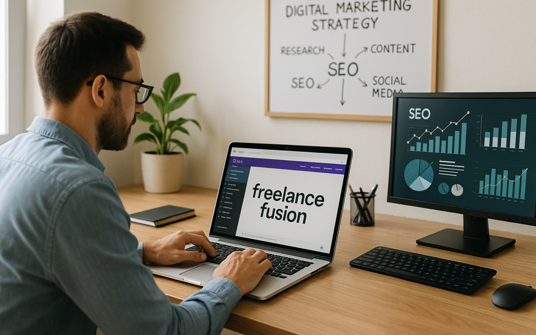 Freelance Fusion : Création de sites web clés en main, SEO et marketing digital