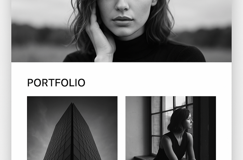 Créer un site de photographe avec Divi : guide créatif